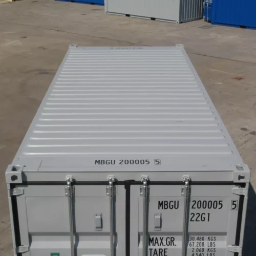 Grey New build 20ft Shipping Container