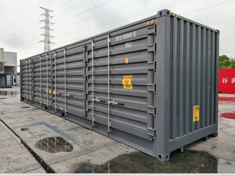 New 40ft HC OS Container – Full Side Opening -One Trip