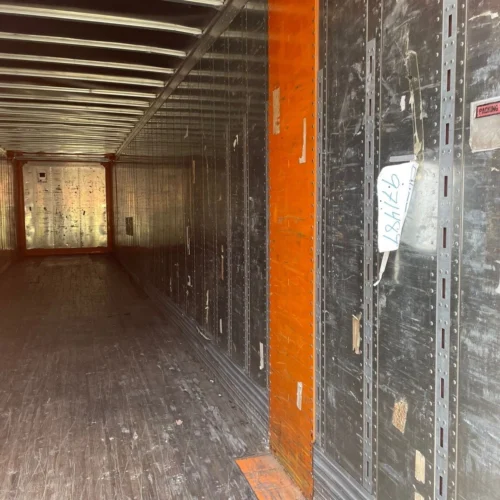 Used 53ft High Cube Shipping Container – Galvanized Aluminum