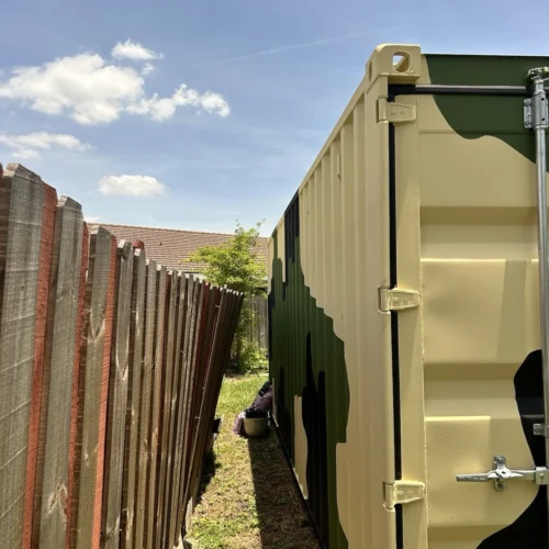20ft Camouflage Storage Container – Wind & Water Tight – Brand New