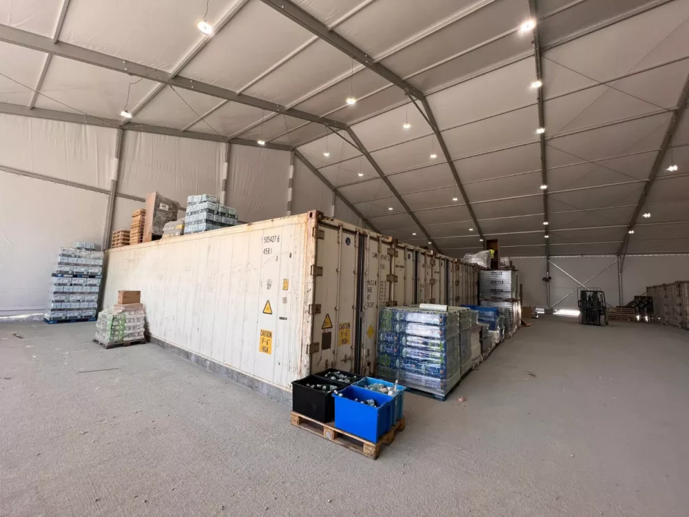 40Ft High Cube Refrigerated Storage Container Carrier Primeline YOM 2012