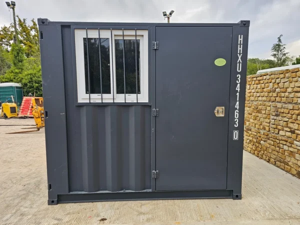 New 8′ Shipping Container Site Safe Lock Up Box Toolbox 8ft Workshop Shed Office