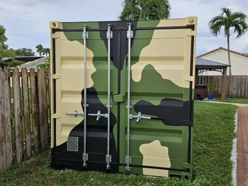 20ft Camouflage Storage Container – Wind & Water Tight – Brand New