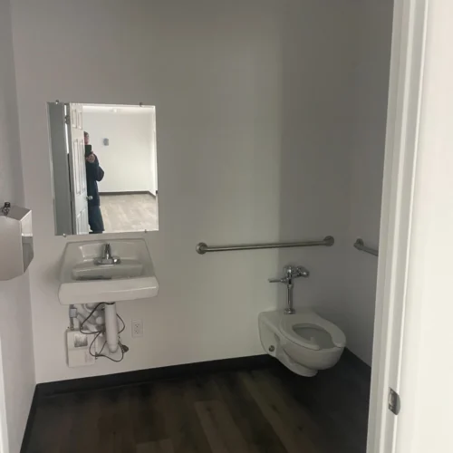 40ft Shipping Container Office with ADA Restroom