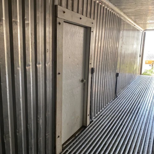 Used 40ft Refrigerated Shipping Container – With Custom Side Door Access