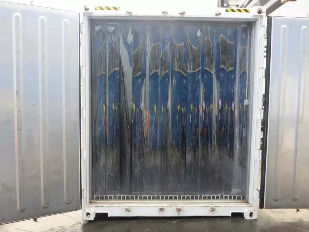 40 Feet Freezer Container Compact Mobile Cold Storage -40°C Reefer Container