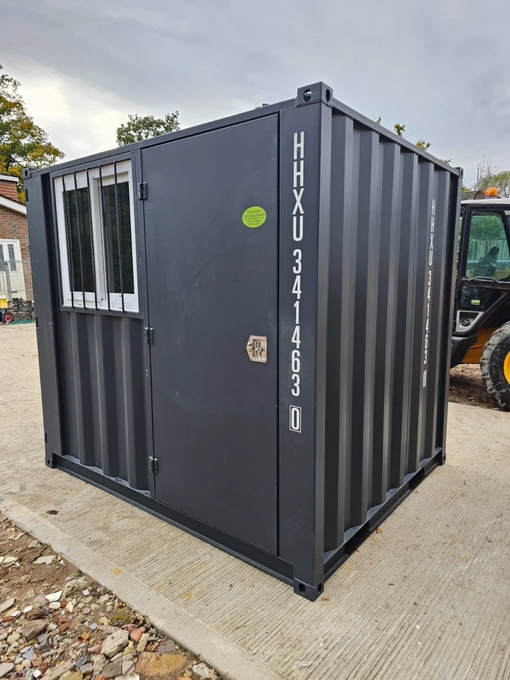 New 8′ Shipping Container Site Safe Lock Up Box Toolbox 8ft Workshop Shed Office