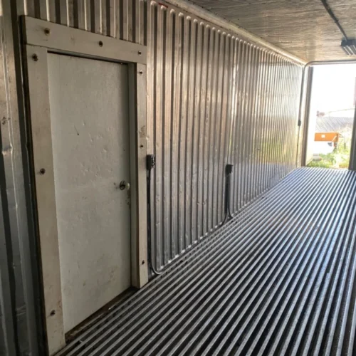 Used 40ft Refrigerated Shipping Container – With Custom Side Door Access