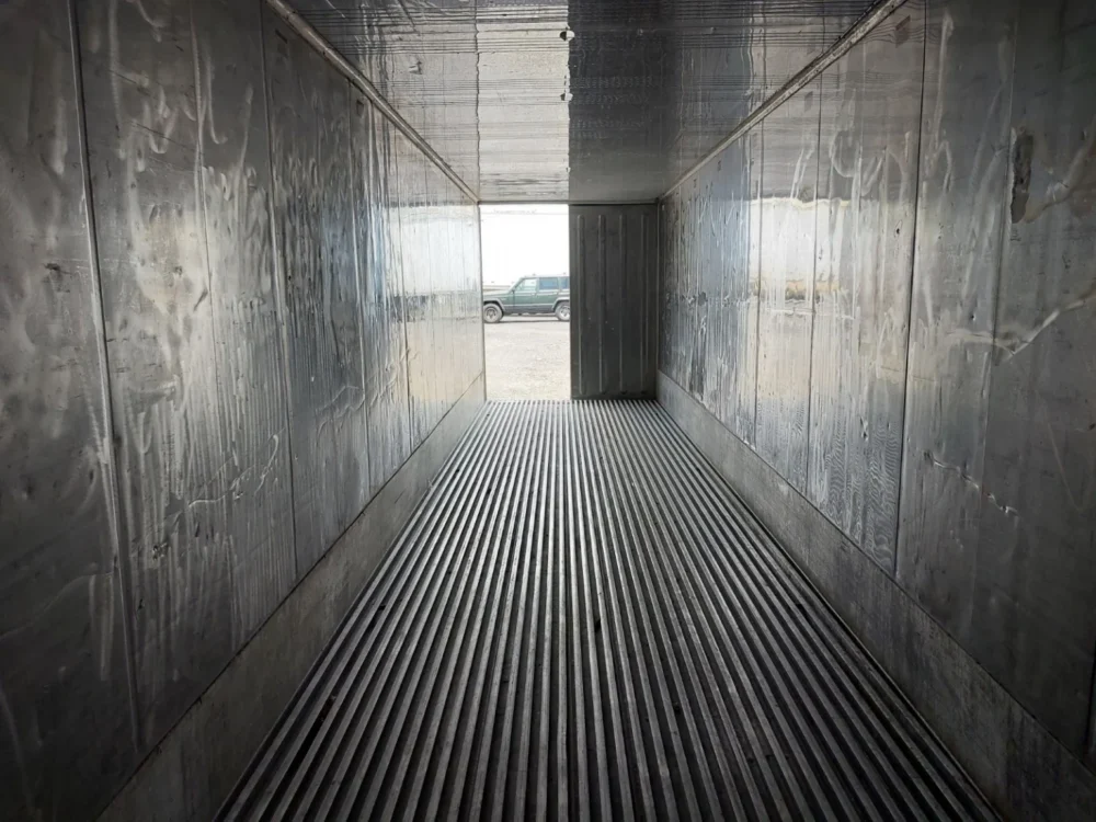 Working 40ft Refrigerated High Cube Reefer Container 2010 Carrier Thinline Used