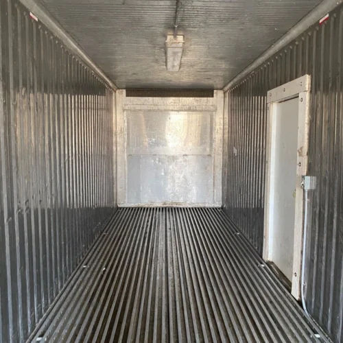 Used 40ft Refrigerated Shipping Container – With Custom Side Door Access