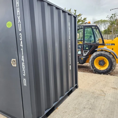 New 8′ Shipping Container Site Safe Lock Up Box Toolbox 8ft Workshop Shed Office