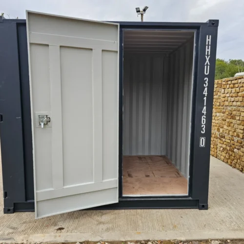 New 8′ Shipping Container Site Safe Lock Up Box Toolbox 8ft Workshop Shed Office