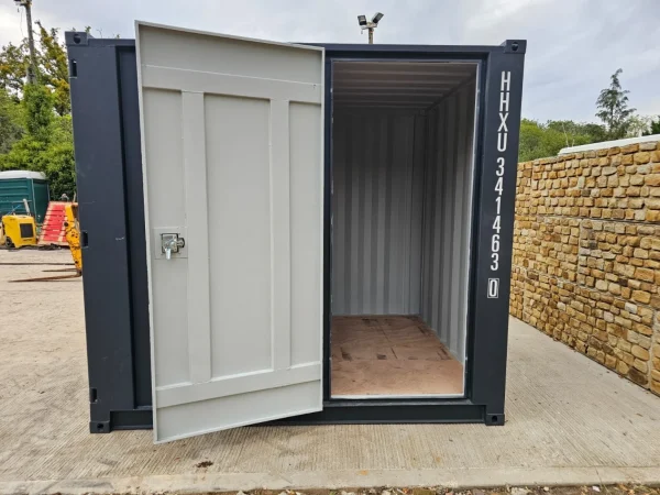 New 8′ Shipping Container Site Safe Lock Up Box Toolbox 8ft Workshop Shed Office